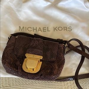 Michael Kors burgandy Crossbody Bag